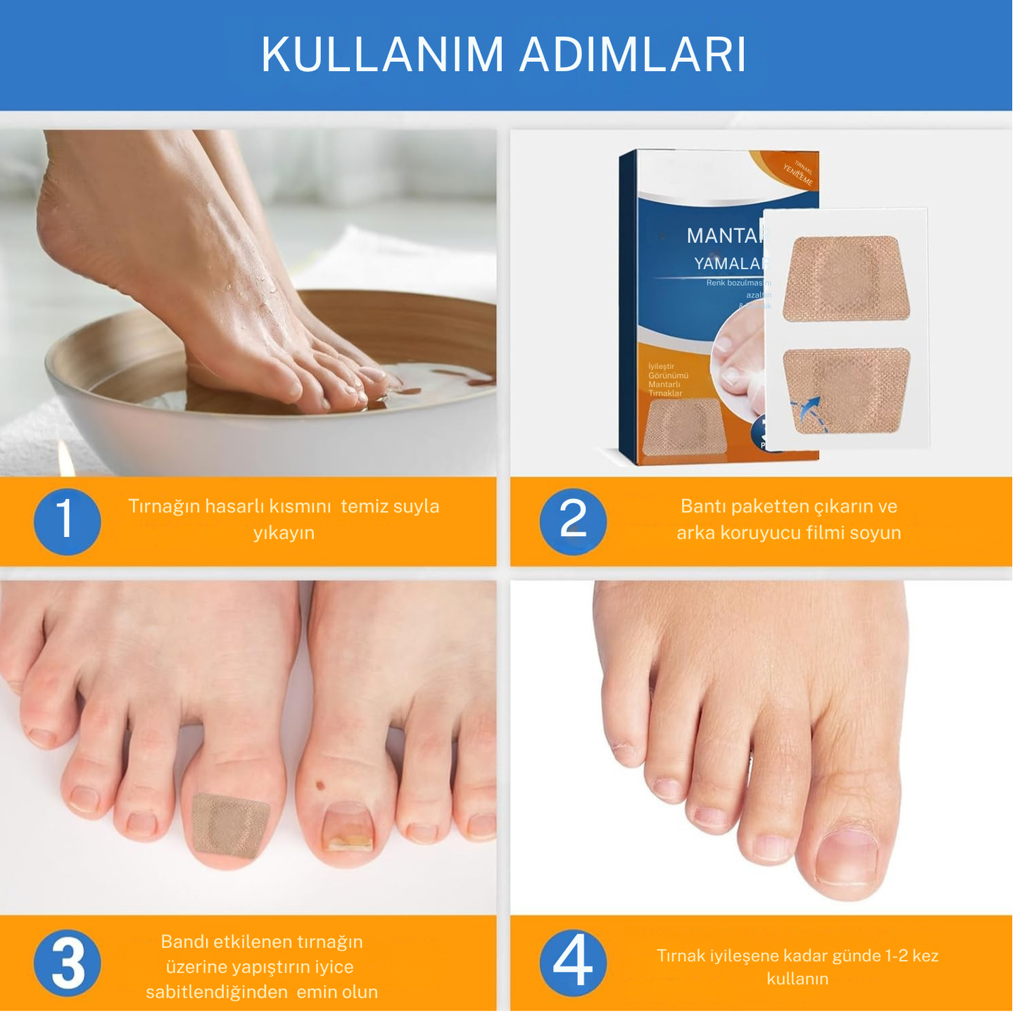 Mantex tırnak bandı